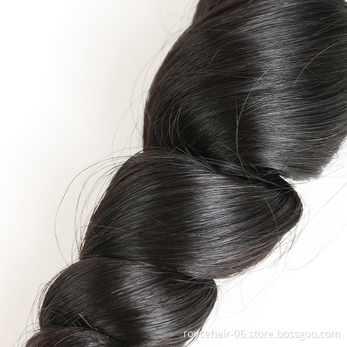 High Quality Brazilian Virgin Remy Human Hair Weaving Lovely Loose Wave Factory Directly Offer Paypal Accept